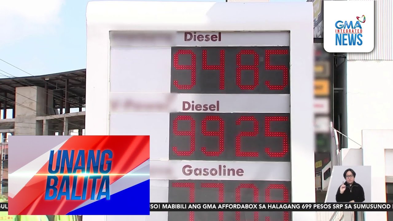 Presyo ng diesel sa ilang gasolinahan sa La Trinidad, Benguet, umabot na sa halos... | Unang Balita