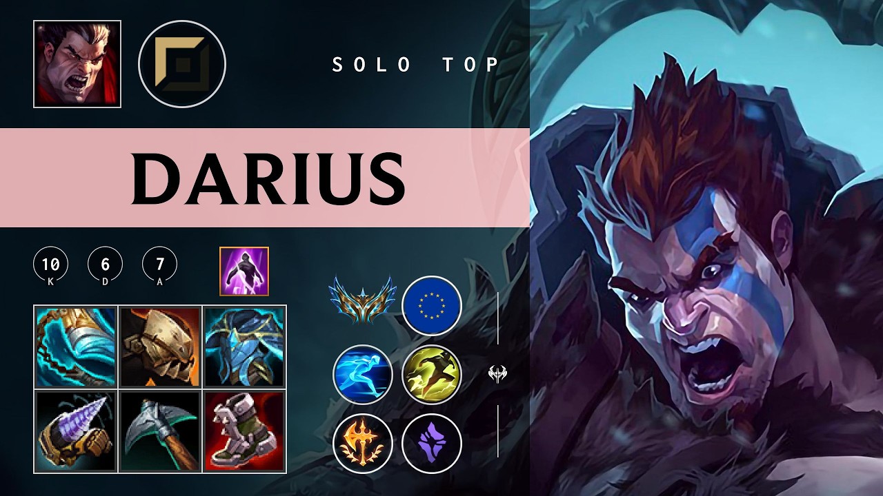 Darius Top vs Jayce - EUW Challenger Patch 26.05