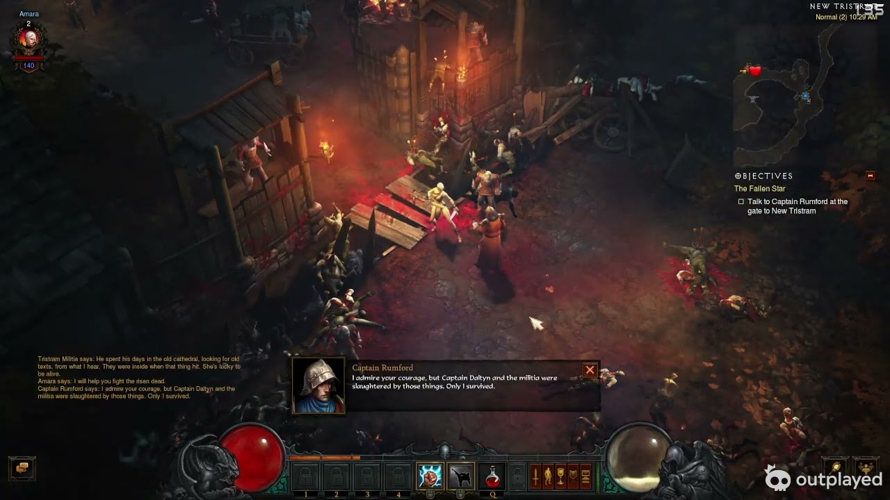 Diablo III (Monk) gameplay #1