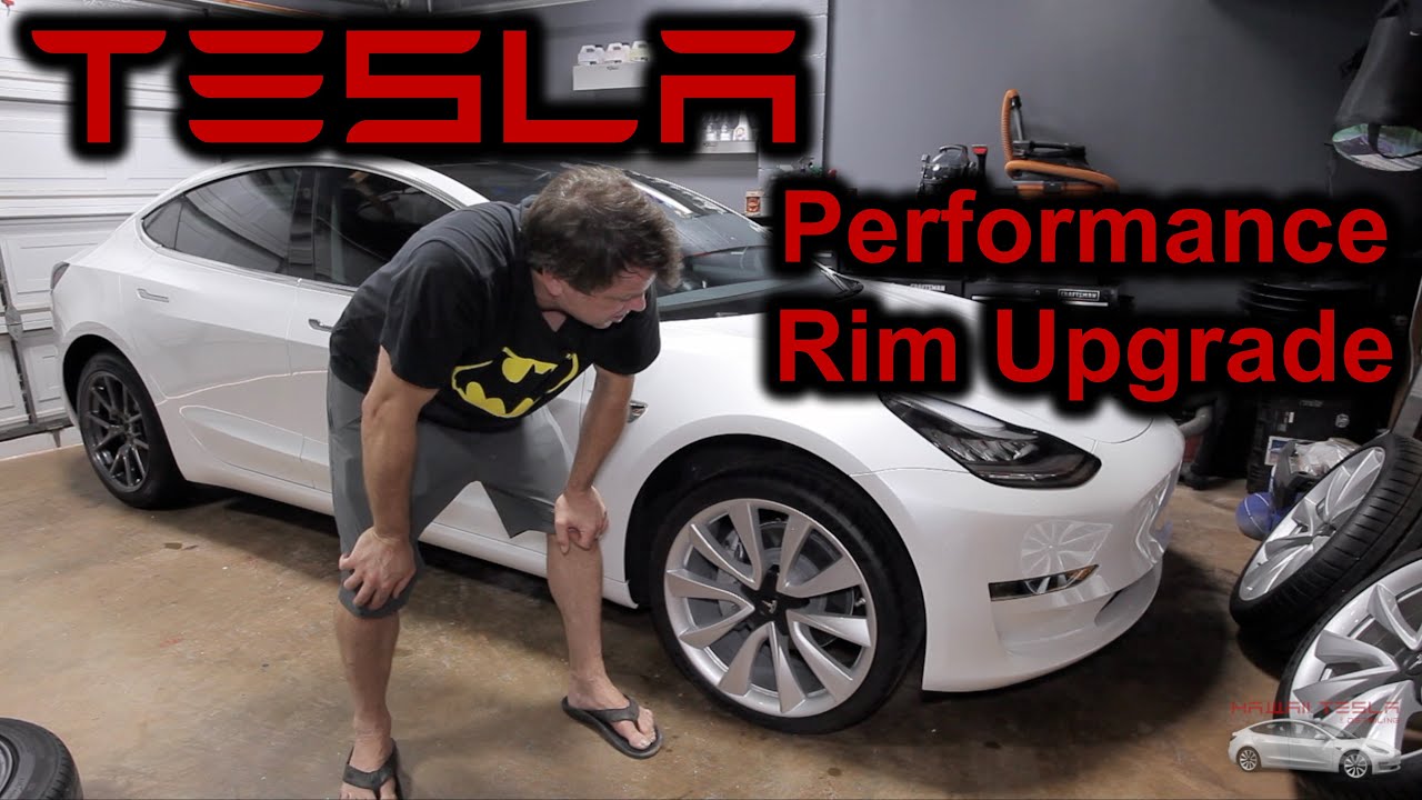 Tesla Model 3 Performance Rim Upgrade