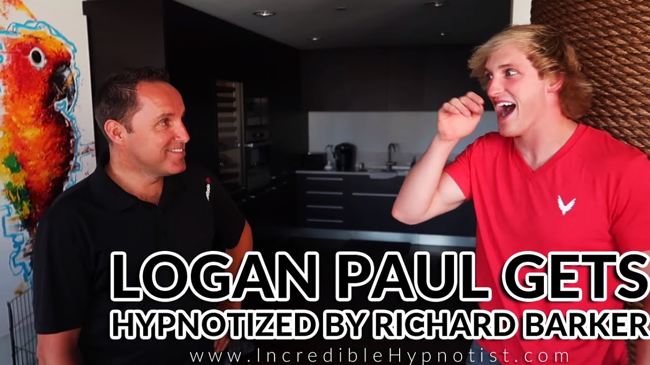 Logan Paul Gets Hypnotized by Comedy Hypnotist Richard Barker