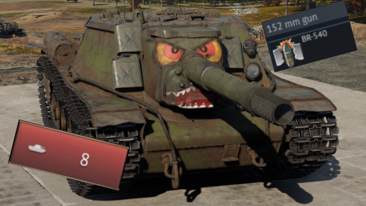 War Thunder: USSR - SU-152 Gameplay