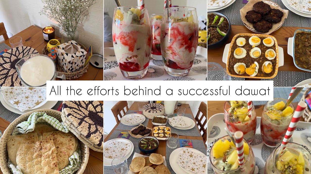 Sudden dawat preparation | Homemade Rabri Falooda | Hosted brunch for friends