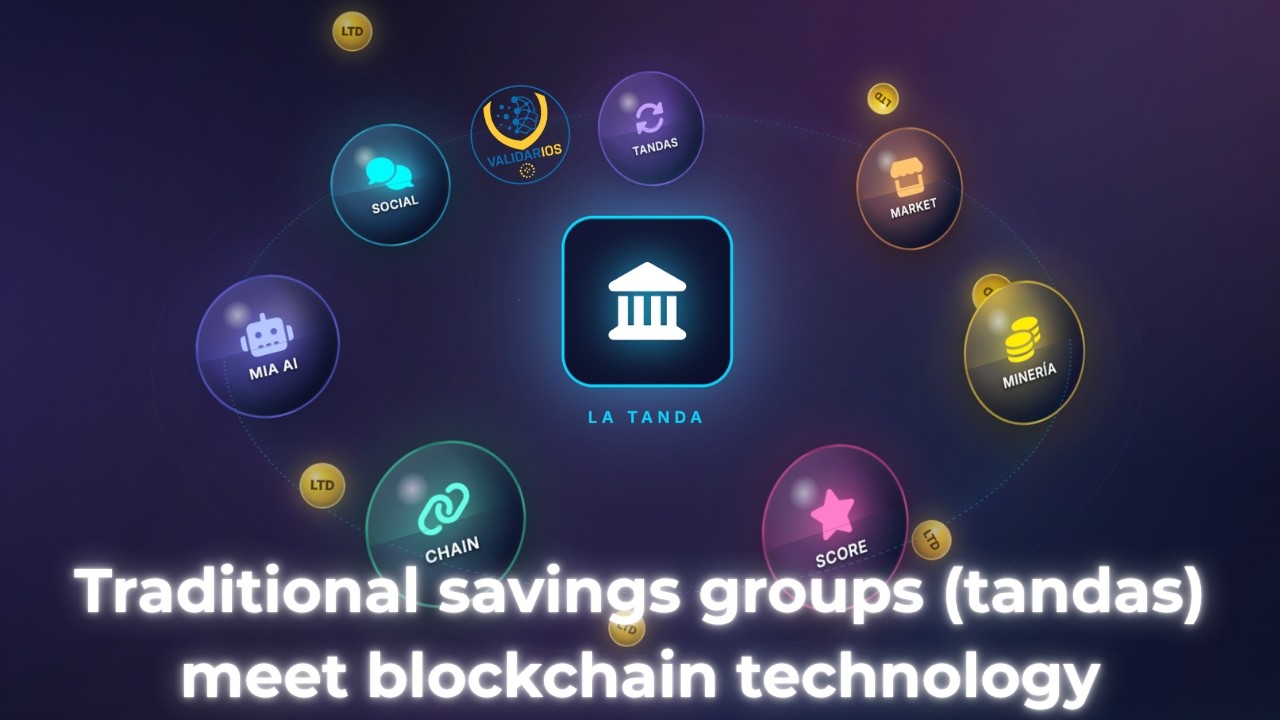 Traditional savings groups (tandas) meet blockchain technology