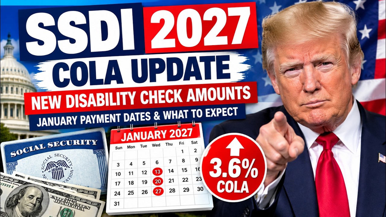 SSDI 2027 COLA: Nowe kwoty zasiłk&oacute;w dla niepełnosprawnych, terminy płatności w styczniu i czego s...