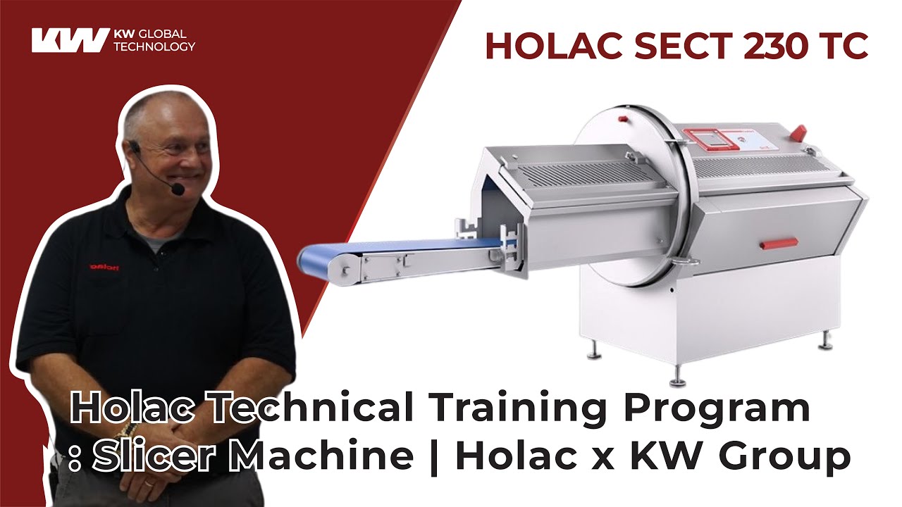 งานสัมมนา Holac Technical Training Program : Slicer Machine | Holac x KW Group