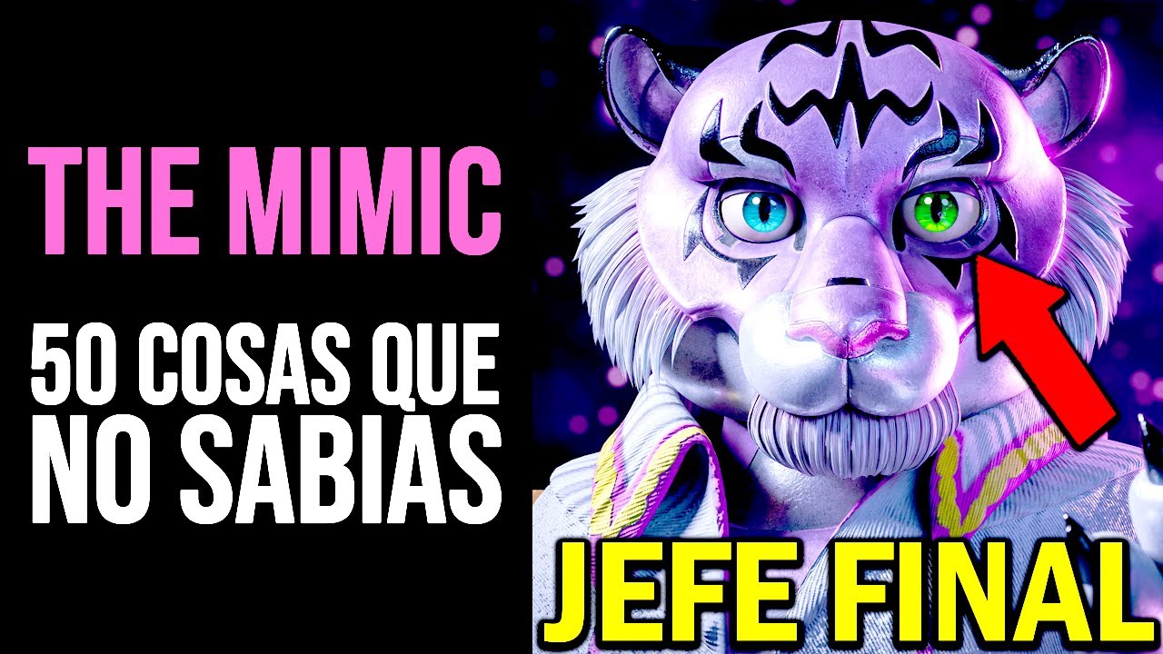 FNAF SECURITY BREACH RUIN: 50 Cosas que NO SABÍAS de THE MIMIC | Curiosidades