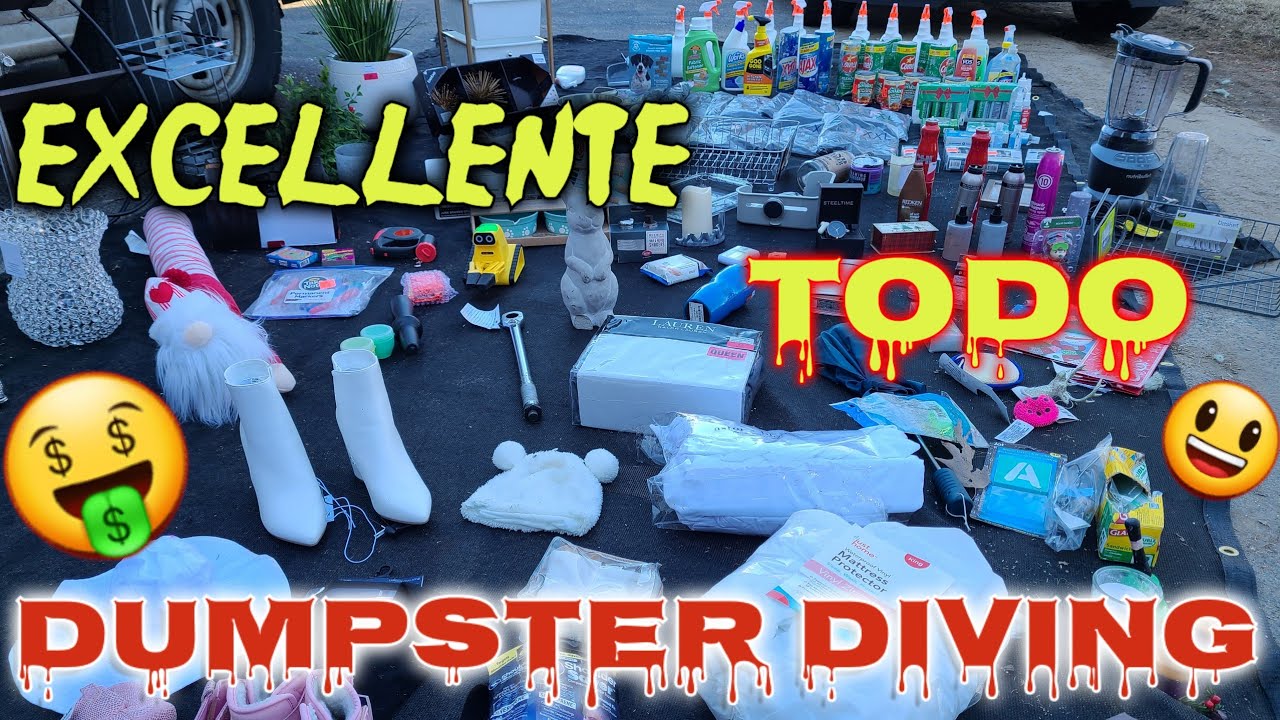 ♻️EXCELLENTE TODO😃 lo Que Habia en la Basura /Dumpster Diving/Lo Que Tiran en USA 🇺🇸