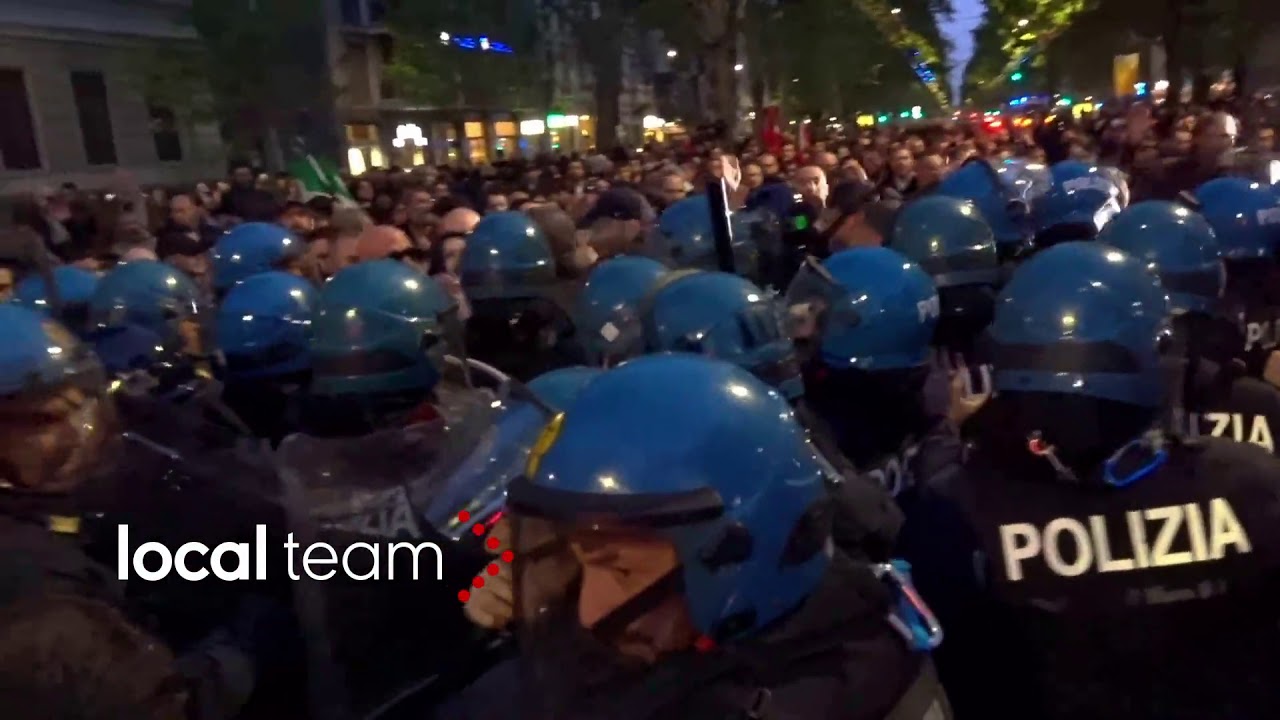 Ramelli, scontri con la polizia: incidenti con i militanti di estrema destra