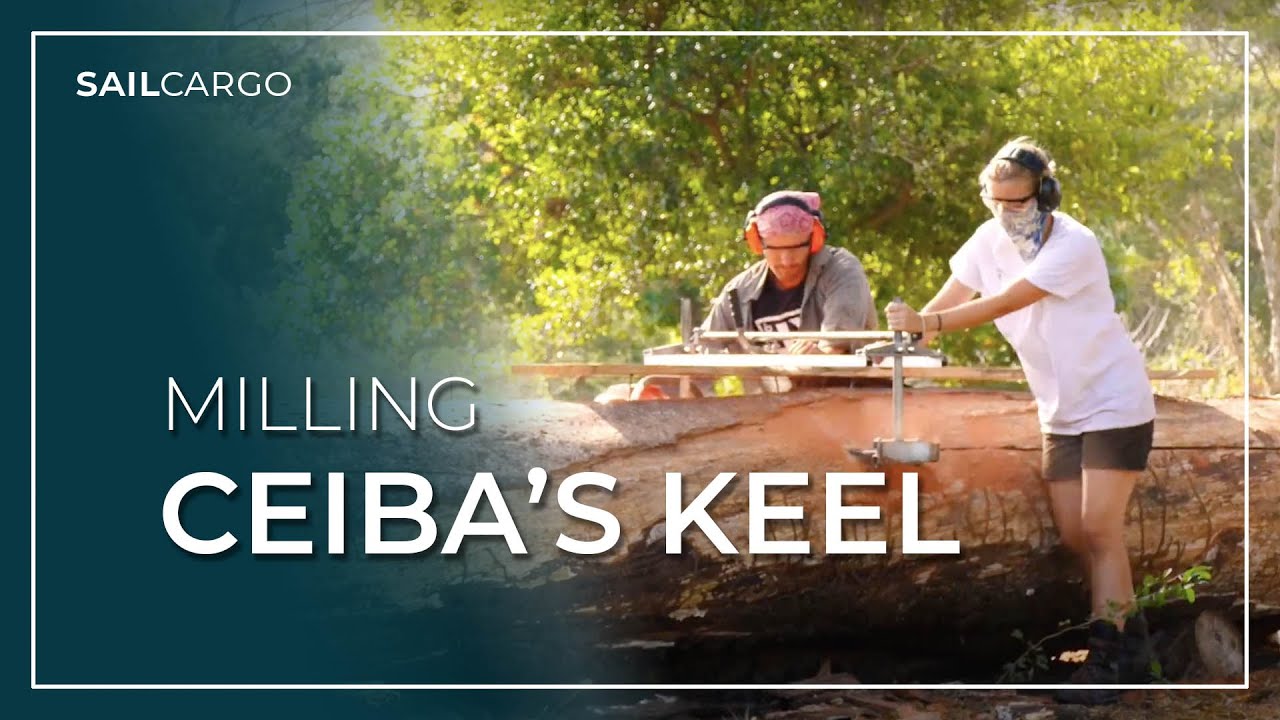 Milling the Keel - SAILCARGO INC