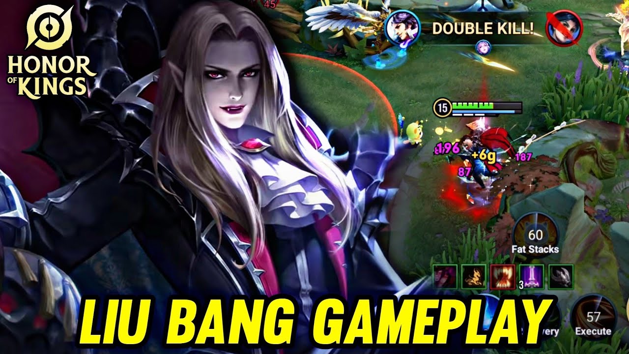 HOK : LIU BANG GAMEPLAY | IN CLASH LANE - HONOR OF KINGS