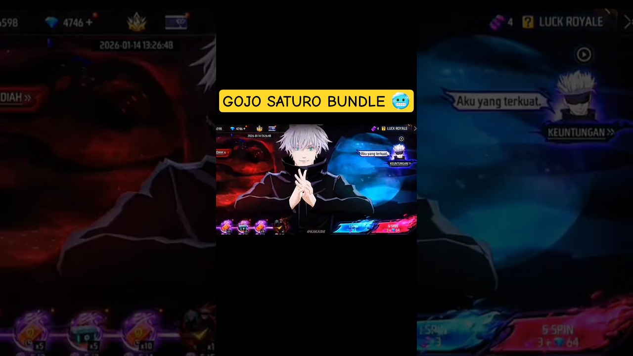 Gojo Token Tower Events Bundle 🥶 | Ff New Updates 