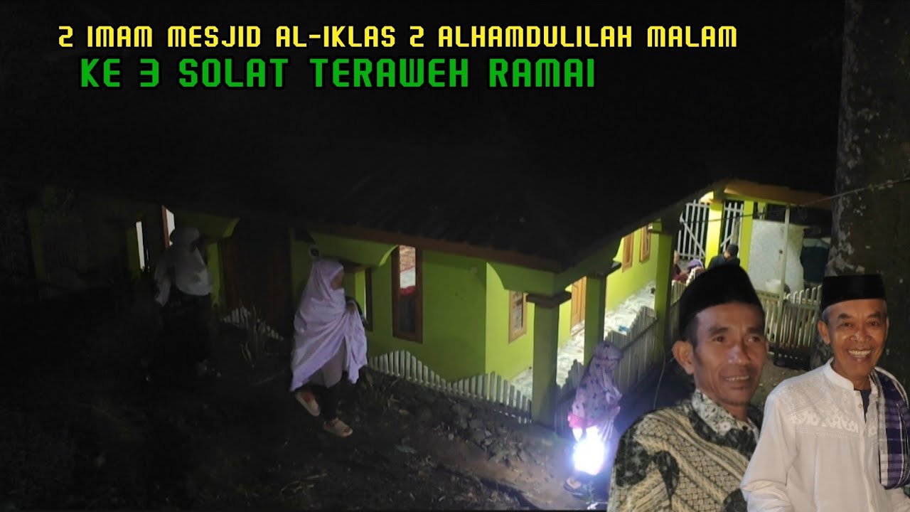 INI LAH KE 2 IMAM MESJID AL-IKLAS 2