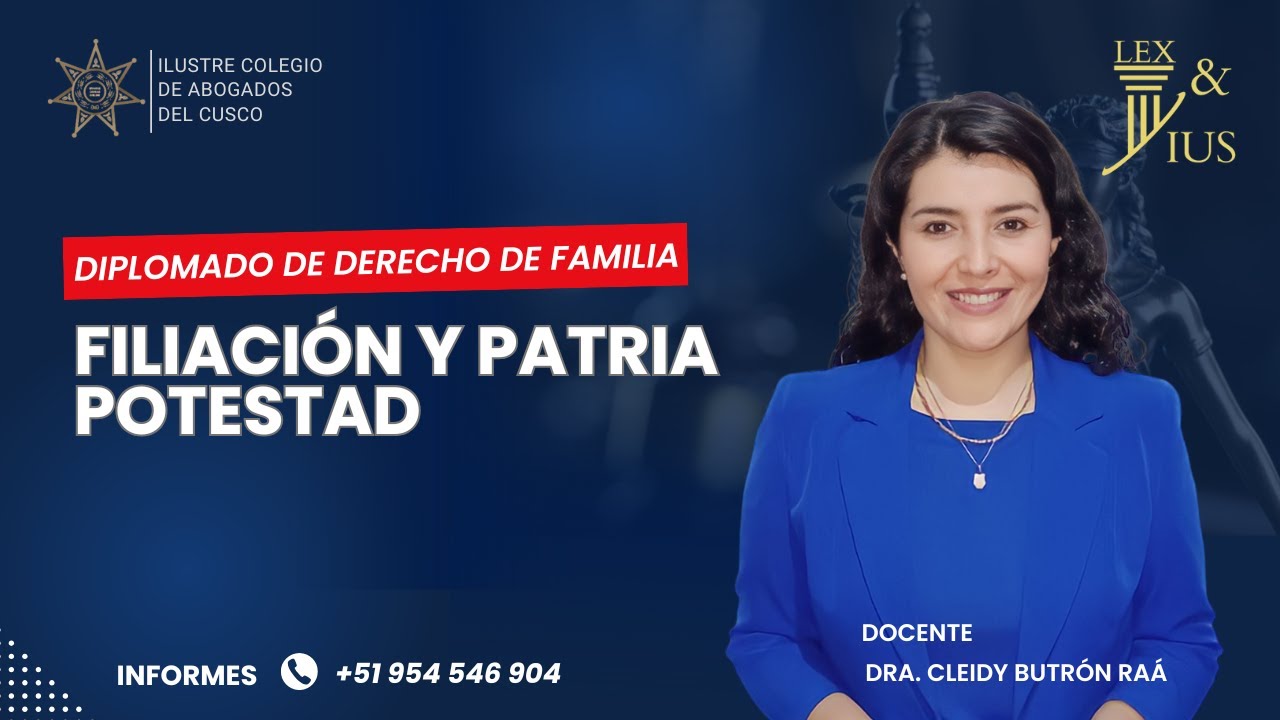 SESIÓN 5 FILIACIÓN Y PATRIA POTESTAD
