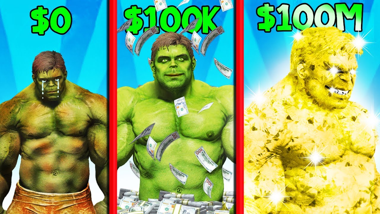 Upgrading POOR HULK To RICH HULK In GTA 5