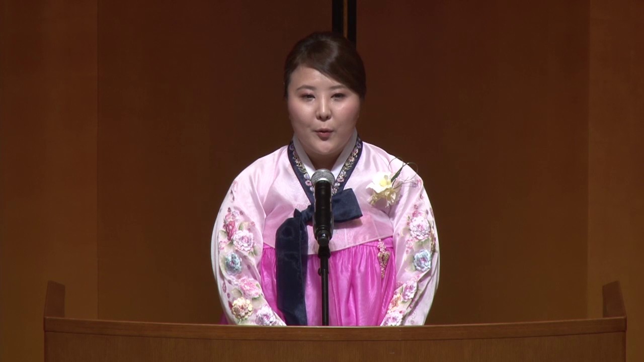 【第6回 全日本留学生 日本語スピーチコンテスト】オーディエンス賞：朴　慇実さん