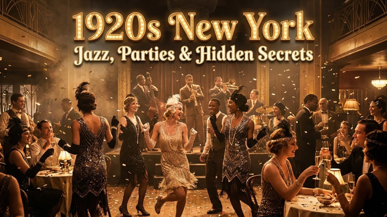 Daily Life in 1920s New York: Jazz, Parties & Streets