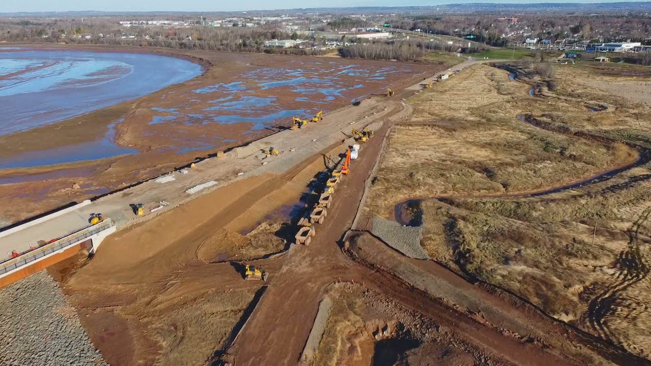 The NEW Riverview Bridge (under construction) and the Tidal Bore!