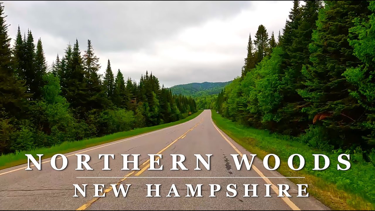 [4K] Great North Woods - Pittsburg, New Hampshire - 4K Relaxing Scenic Driving Tour