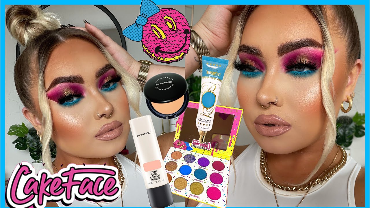 *NEW* CAKEFACE Cosmetics Eyeshadow Palette TESTED 💝 | Makeup Tutorial
