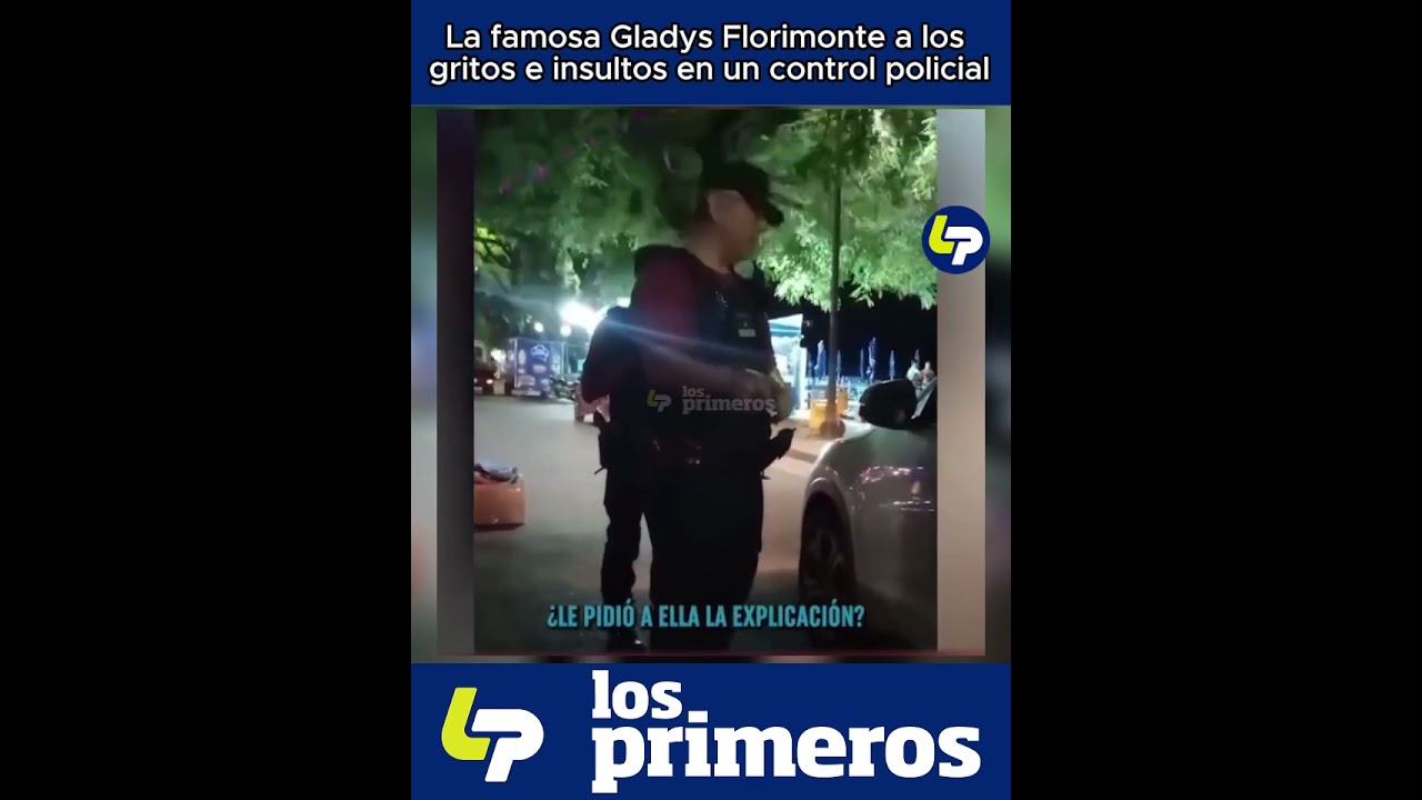 Gladys Florimonte protagoniz&oacute; un tenso enfrentamiento con una agente de tr&aacute;nsito
