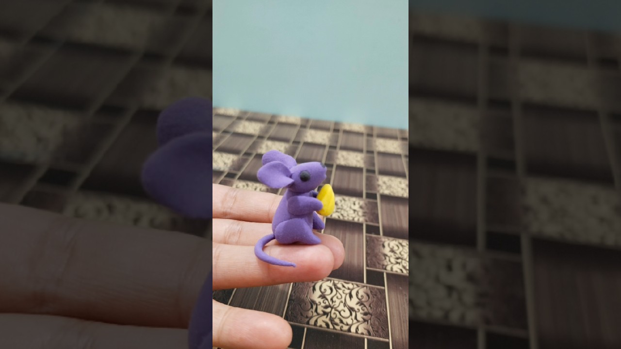 Diy Mushak Raj with super clay| Making Mushak ji 🐀 🌺🙏| 