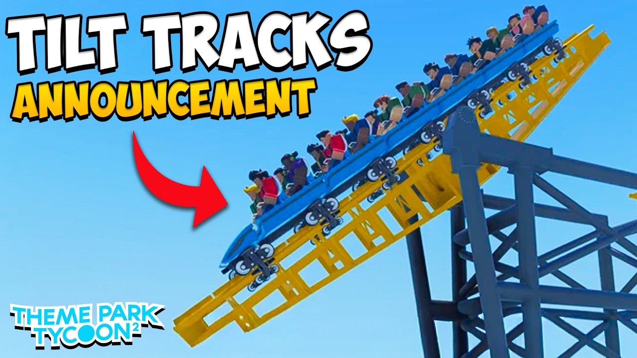 Theme Park Tycoon 2 Tilt tracks & Weather Update Announcement!