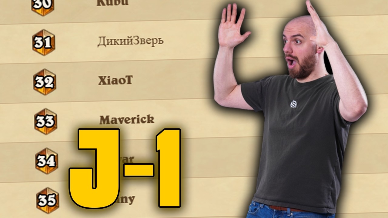 TOP 50 DU LADDER A J-1 DE LA FIN DE SAISON