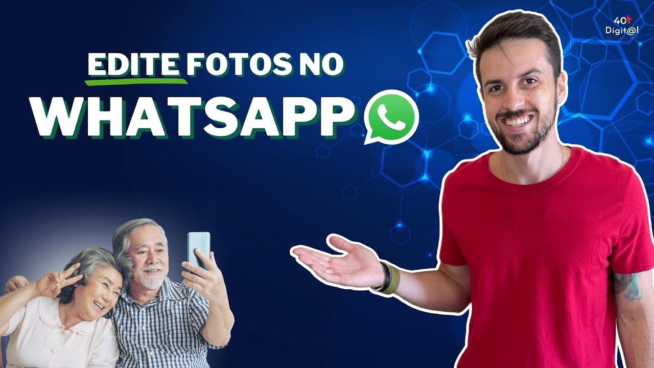 Editando fotos no WhatsApp