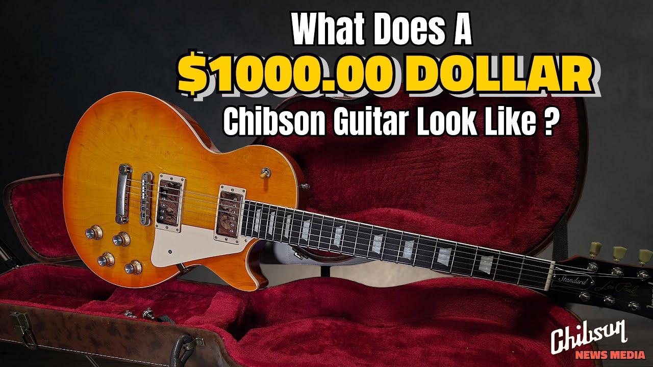 Гитара CHIBSON Les Paul, в которой используются оригинальные детали Gibson!