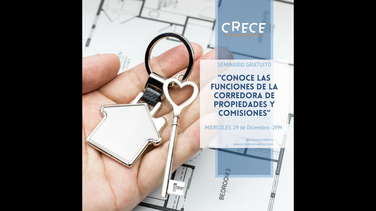 Conoce las funciones de la Corredora de Propiedades y comisiones