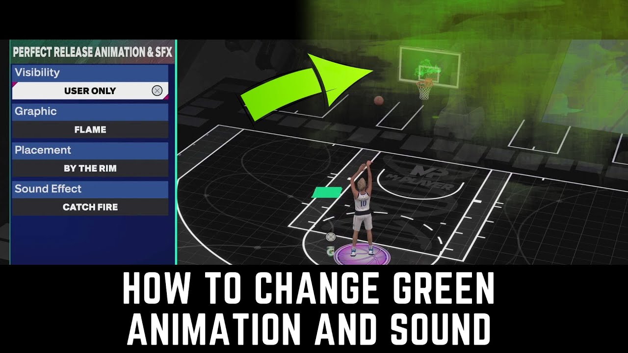 HOW TO CHANGE GREEN ANIMATIONS & SOUNDS IN NBA 2K25 NEXT GEN