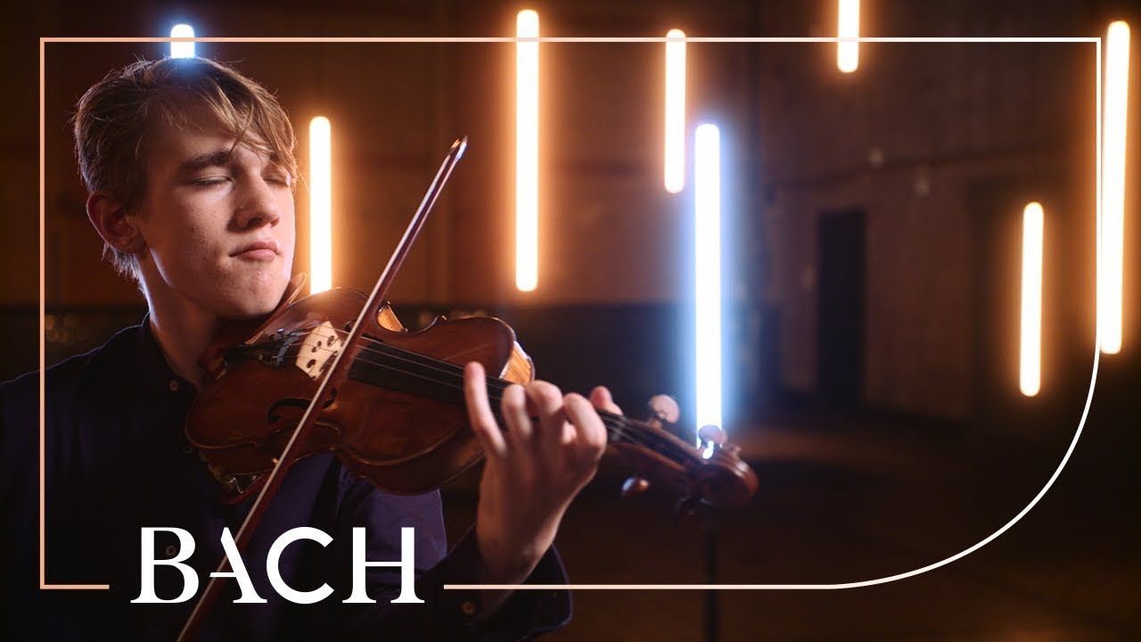 Bach - Gigue from Violin partita in D minor BWV 1004 - Dario Hulsing | Netherlands Bach Society