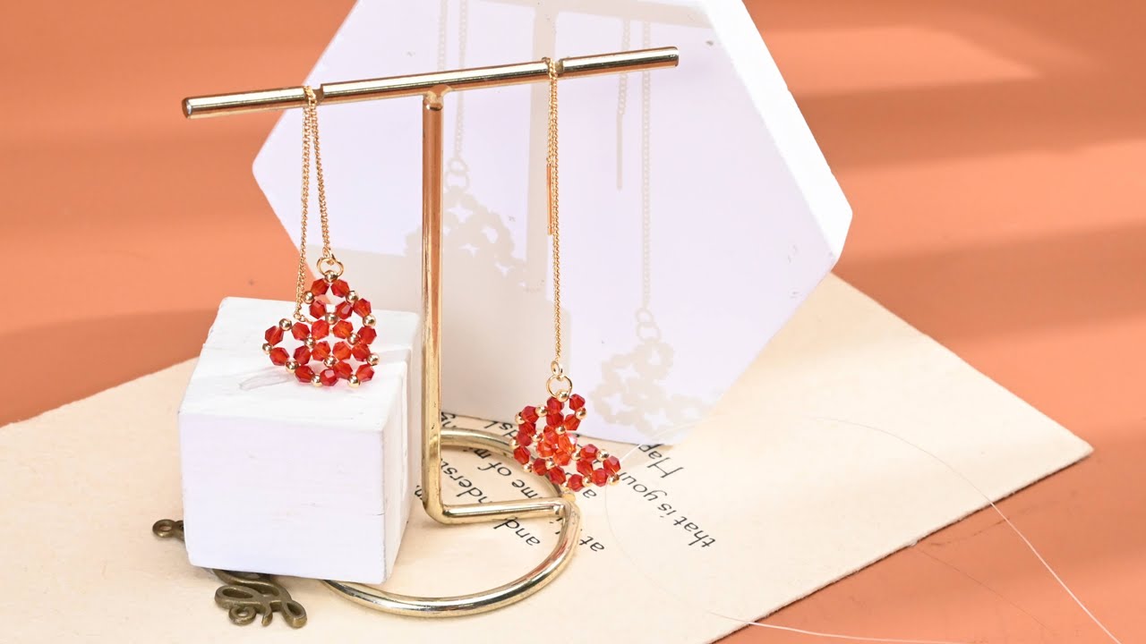 How to Make Beaded Heart Earrings | Kissitty Jewelry