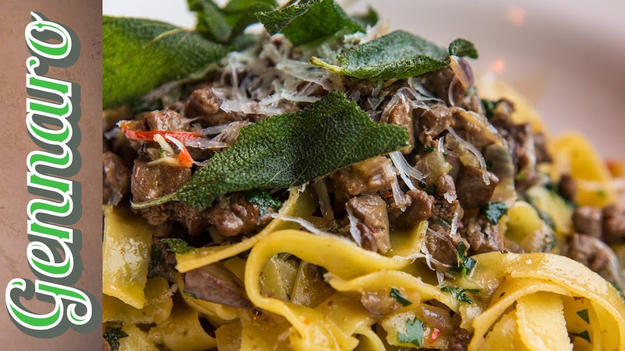 Chicken Liver Tagliatelle