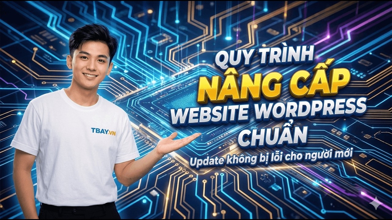 Quy trình nâng cấp website WordPress CHUẨN – Update không bị lỗi cho người mới