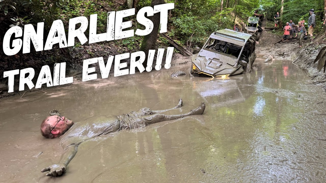We Did The Hardest Trail in West Virginia! Absolutely Buried in Mud…