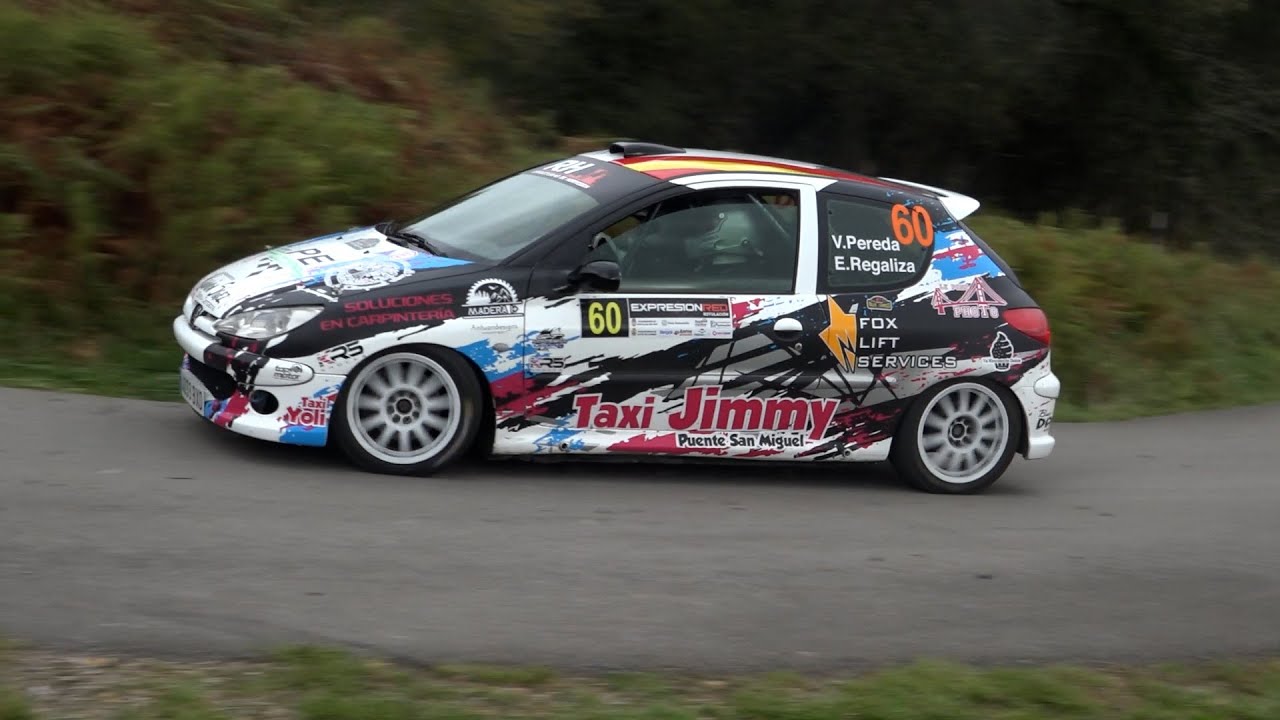 Víctor Pereda - Esme Regaliza | Rallye Cobreces 2025 | Peugeot 206