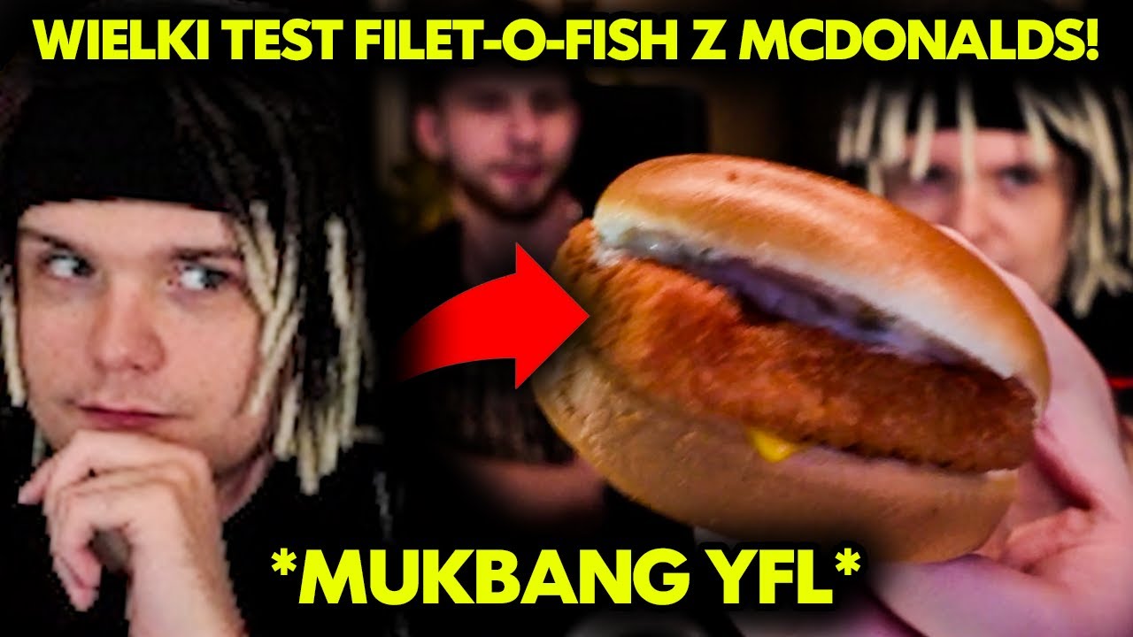 WIELKI TEST FILET-O-FISH Z MCDONALD! | MUKBANG YFL
