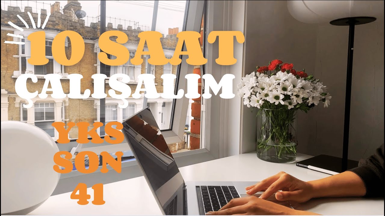 YKS SON 41 | 10 SAAT BERABER ÇALIŞALIM CANLI | Study with Me Live | Pomodoro 90-10 | Rain sounds