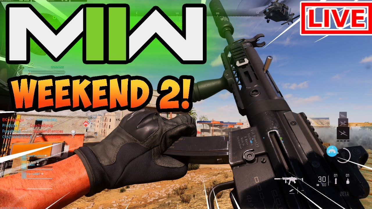 LIVE 🔴 -  MWII BETA Update! (Weekend 2)