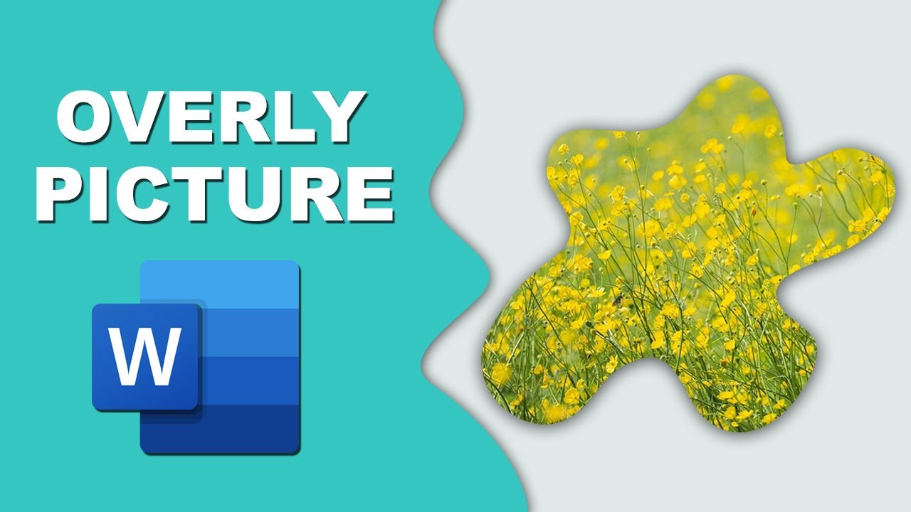 How to overlay pictures in word 2016