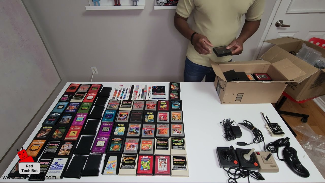 Vintage Atari 2600 Video Game System Unboxing That I Got from eBay (2022)