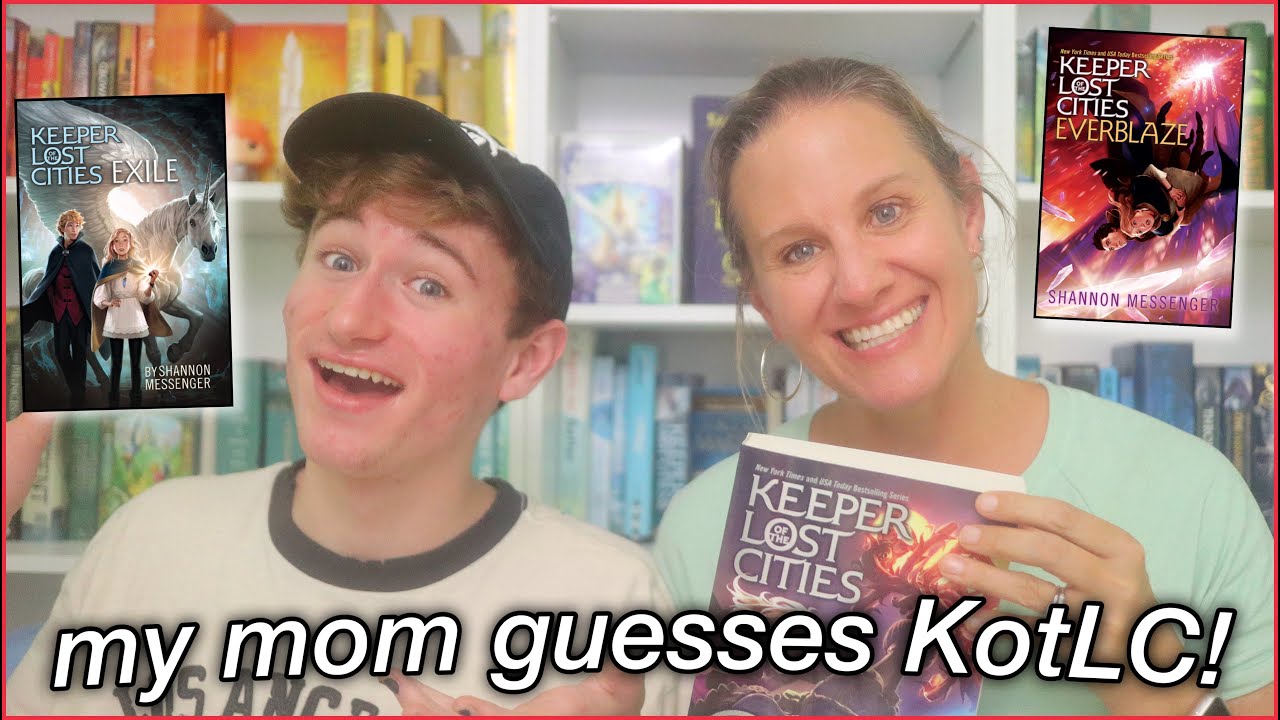 My MOM Guesses the Plot of KOTLC! 🤔 Keeper of the Lost Cities Challenge!