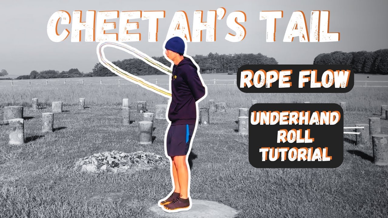 Behind The Back Underhand Roll - Rope Flow Tutorial
