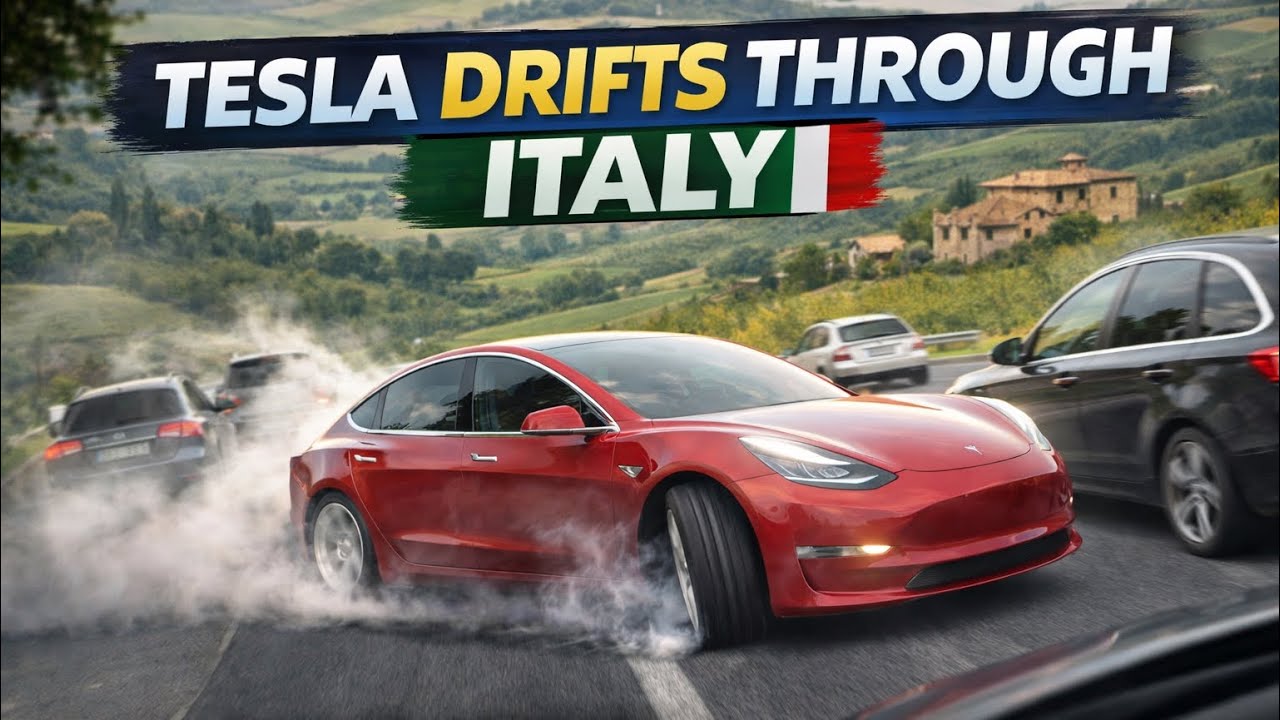 AC: This Tesla Should NOT Drift Like This… (Insane Control)