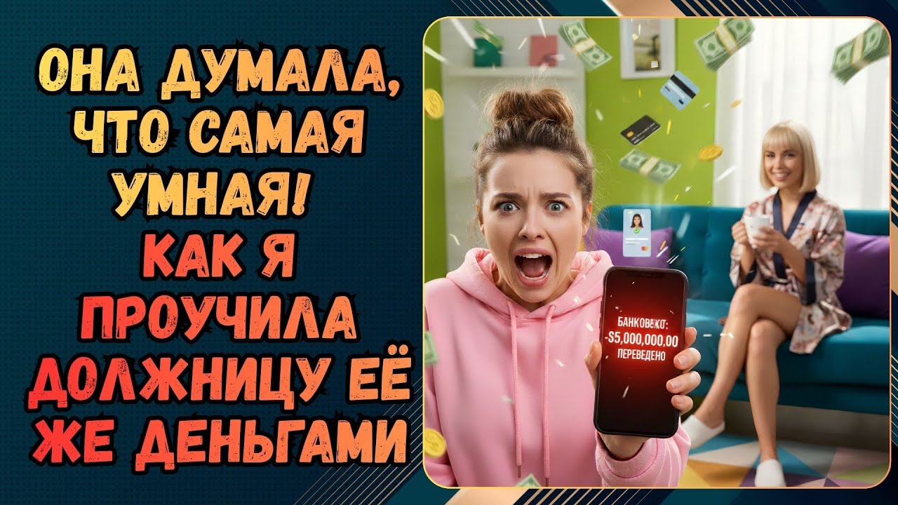 Она думала, что самая умная! Как я проучила должницу её же деньгами