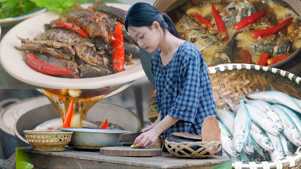 How to Make Braised Mackerel with Sugarcane Pulp, a Naturally Sweet Flavor