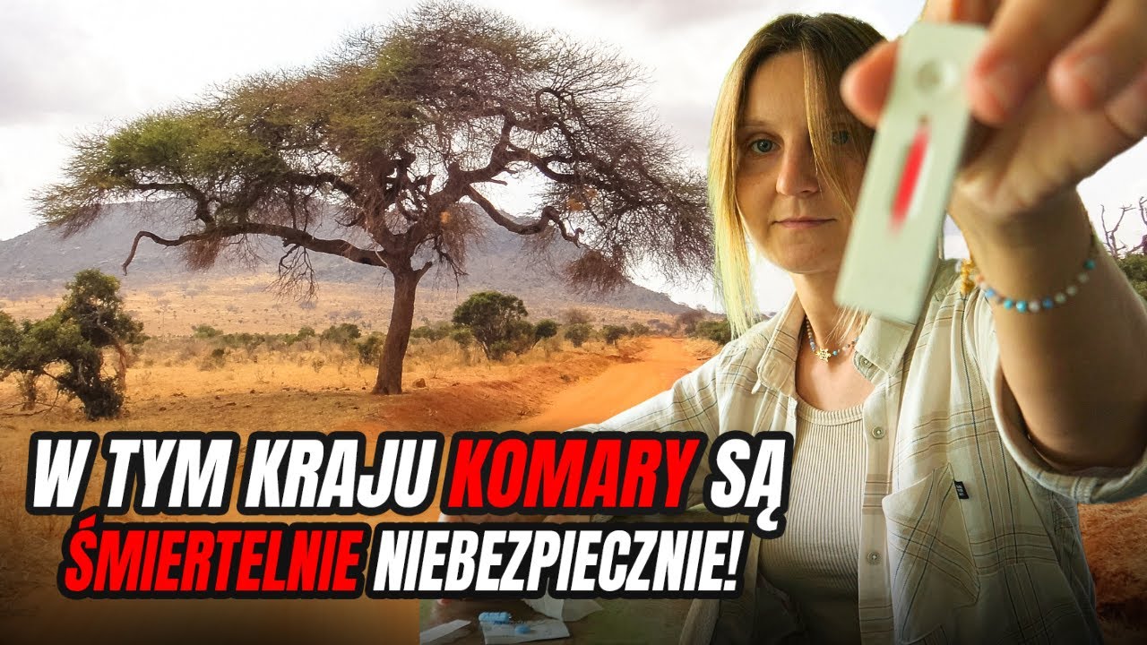 Robimy test na malarię w Afryce - czy skończy się to szpitalem?