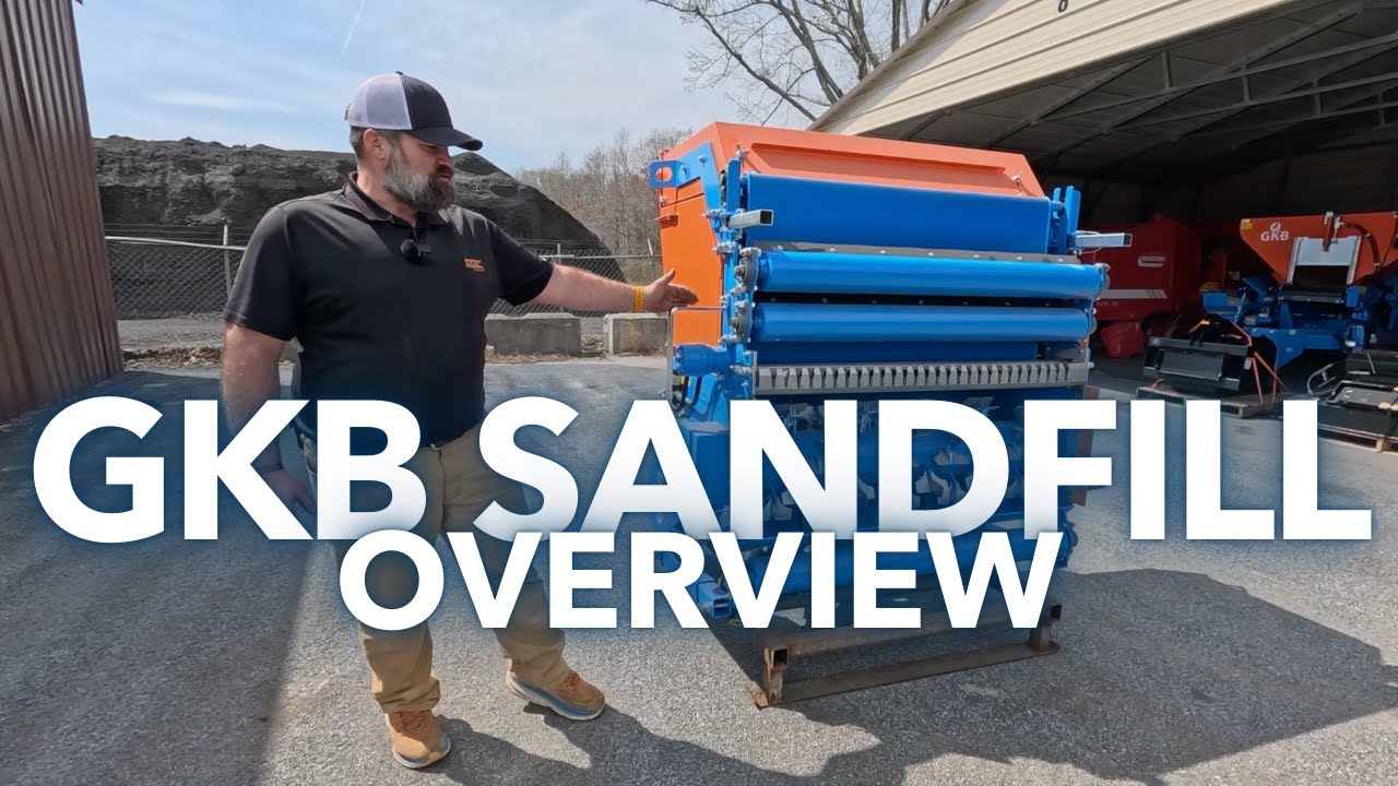 GKB Sandfiller SF-120 Overview | Essential Equipment for Course Maintenance